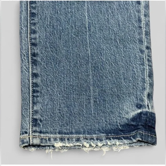 Pistola Charlie HR Straight Jeans | Rhythm Vintage Wash | Size 26 | Like New - Picture 6 of 9